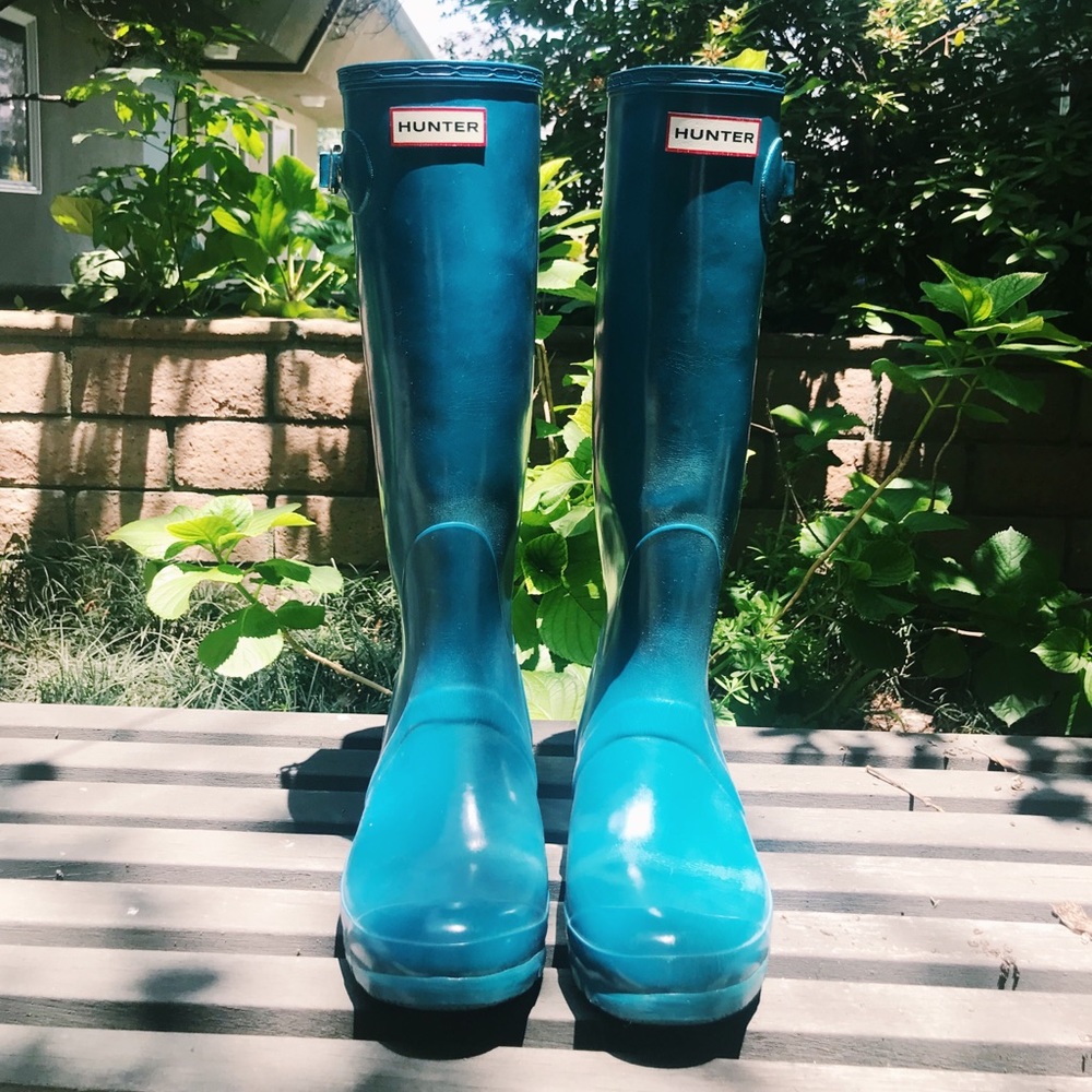 Hunter Women's Original Tall Gloss Rain Boots